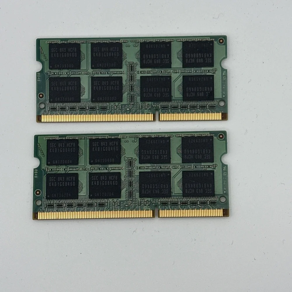 Samsung 4GB Kit 2x 2GB PC3-8500S DDR3 1066MHz Laptop RAM SO-DIMM